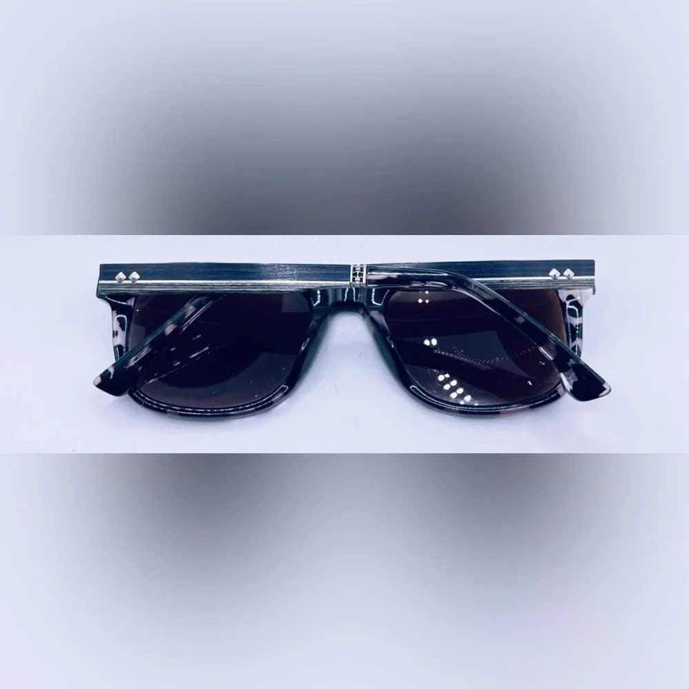 018 Black Oval Sunglasses Frames Only - Picture 4 of 8
